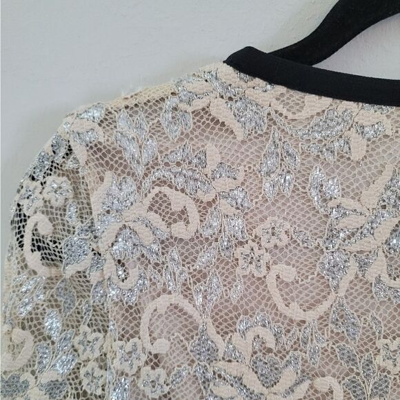 Gryphon Long sleeve lace dress Size M - Picture 12 of 16